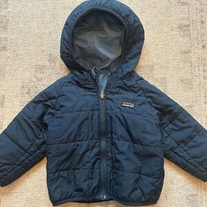 Patagonia Nano Puff baby Navy reversible Jacket